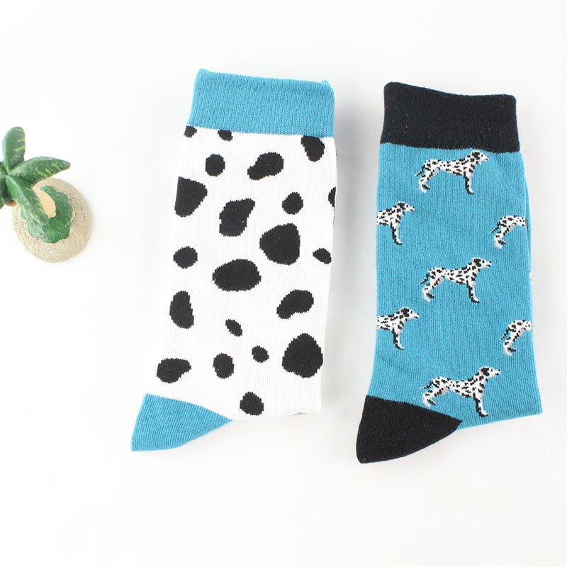 1 Pair Fashion Hip Hop Cartoon Men Socks Cartoon Fruit Personality Breathable