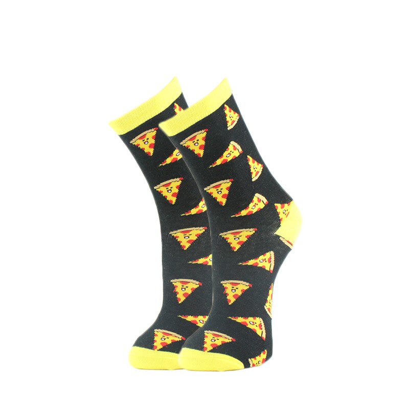 1 Pair Fashion Hip Hop Cartoon Men Socks Cartoon Fruit Personality Breathable