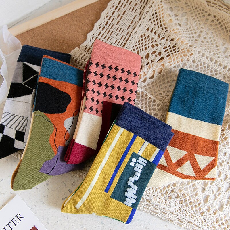 Trendy Couple Creative Fashion Trendy Socks