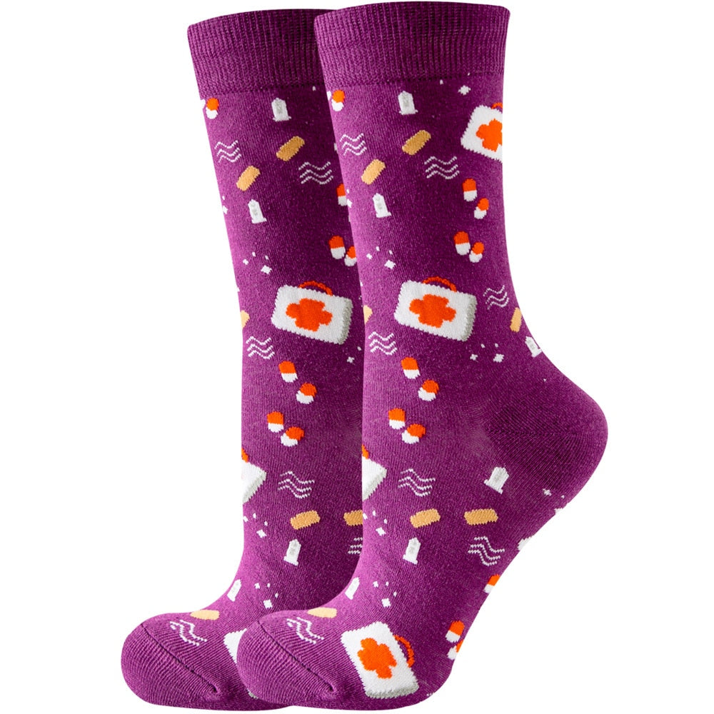 Cute Women Trendy, Funny Casual Socks