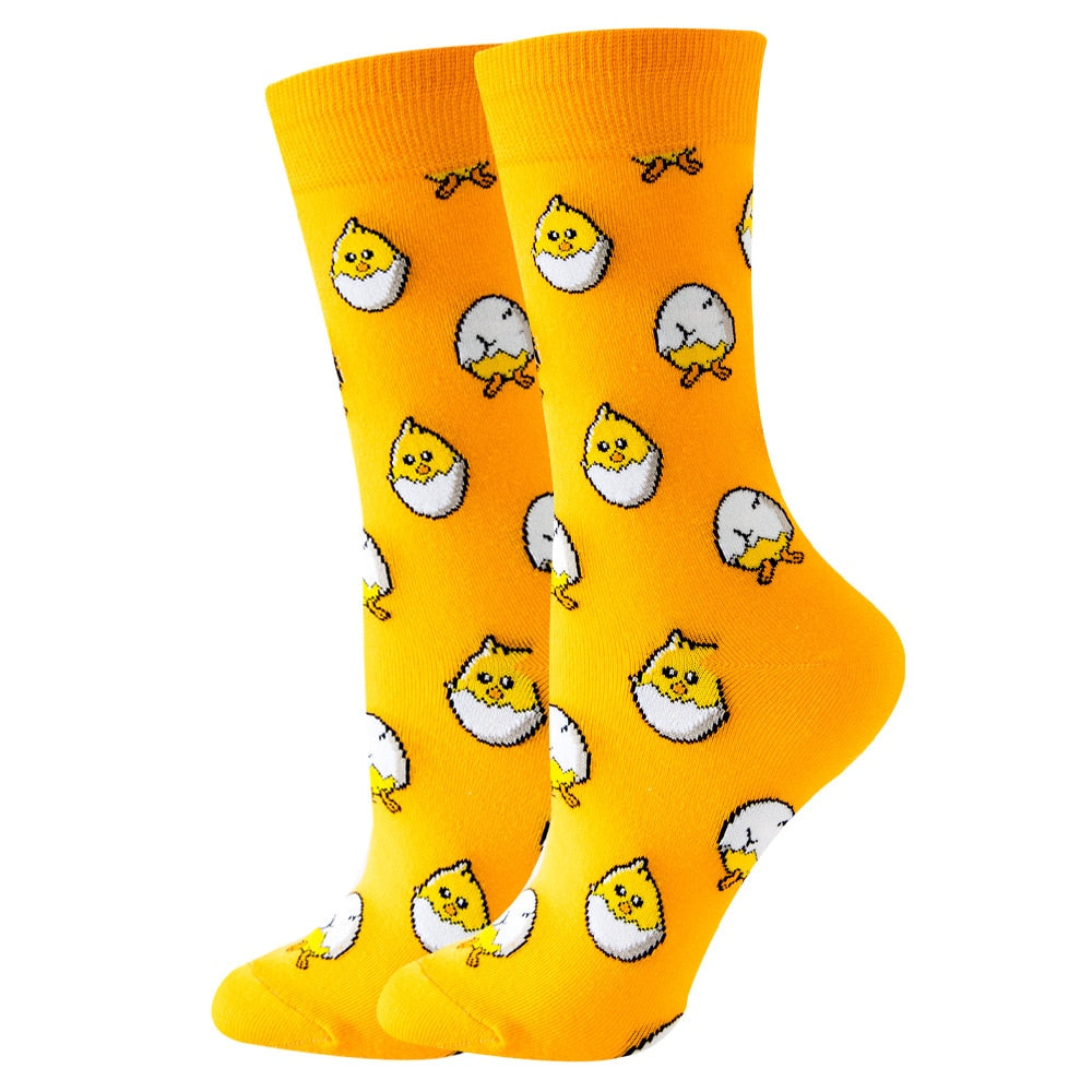 Cute Women Trendy, Funny Casual Socks